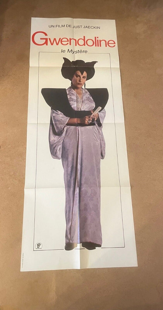 GWENDOLINE MOVIE POSTER ORIGINAL 60x160 JUST JAECKIN