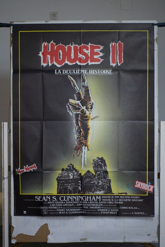 HOUSE II MOVIE POSTER ORIGINAL (120X160) SEAN S.CUNNNINGHAM