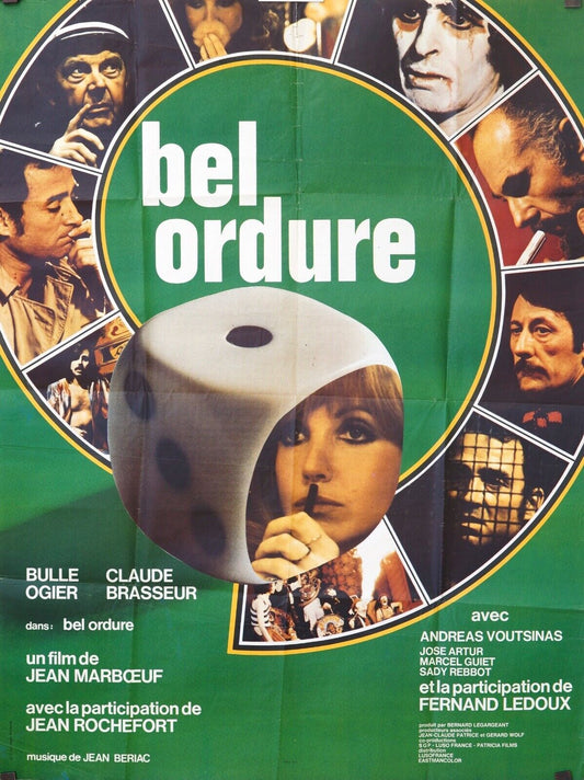 BEL ORDURE MOVIE POSTER ORIGINAL 120x160 BULLE OGIER