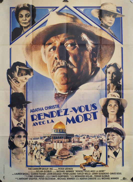 RENDEZ-VOUS AVEC LA MORT AGATHA CHRISTIE movie poster ORIGINAL 120x160