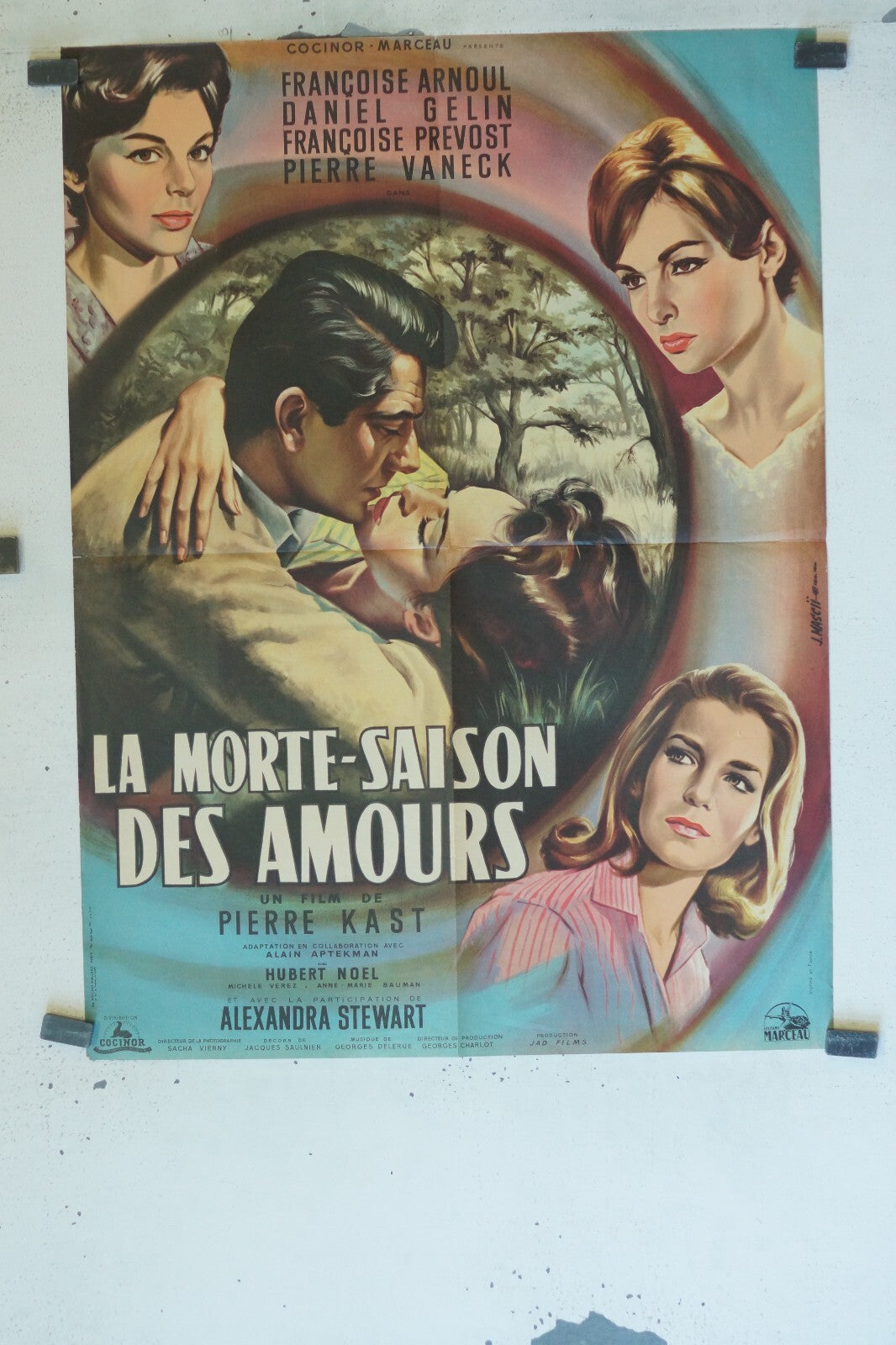 LA MORTE-SAISON DES AMOURS, MOVIE POSTER BELGIAN POSTER ORIGINAL (60X80)