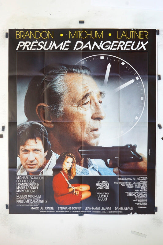 PRÉSUMÉ DANGEUREUX  BRANDON ORIGINAL MOVIE POSTER 120x160