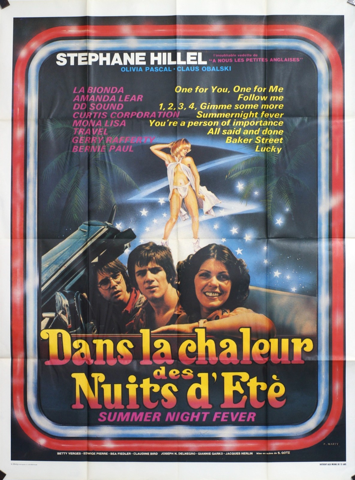 DANS LA CHALEUR DES NUITS D’ÉTÉ STEPHANE HILLEL ORIGINAL 120x160