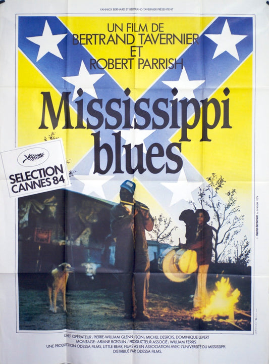 MISSISSIPPI BLUES  BERTRAND TAVERNIER POSTER ORIGINAL 120x160