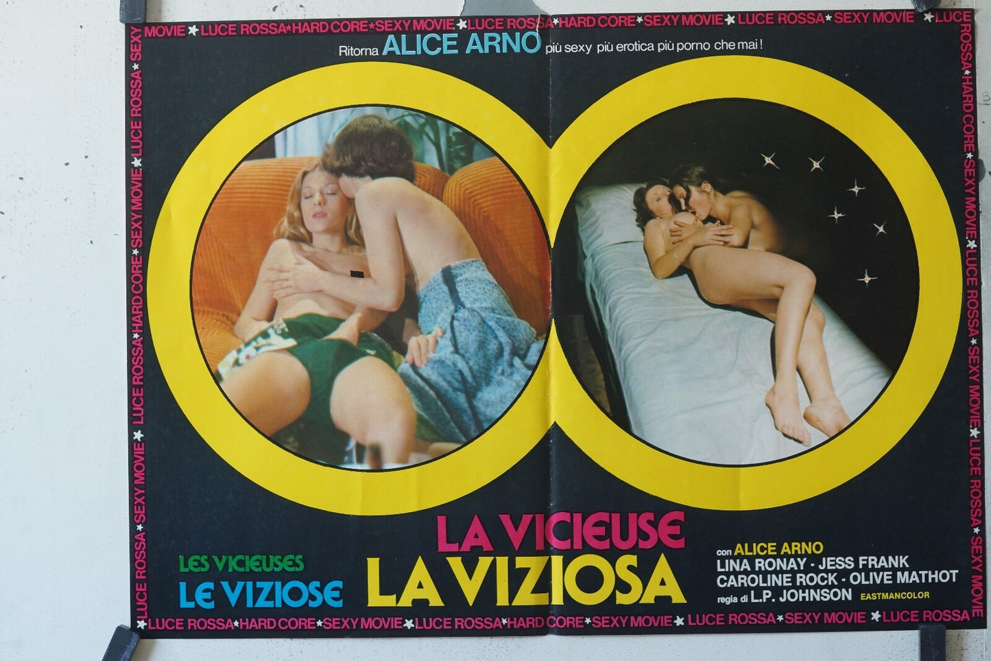 VIZIOSA (LA) movie poster ORIGINAL (60X48) Alice Arno , Lina Ronay , Jess