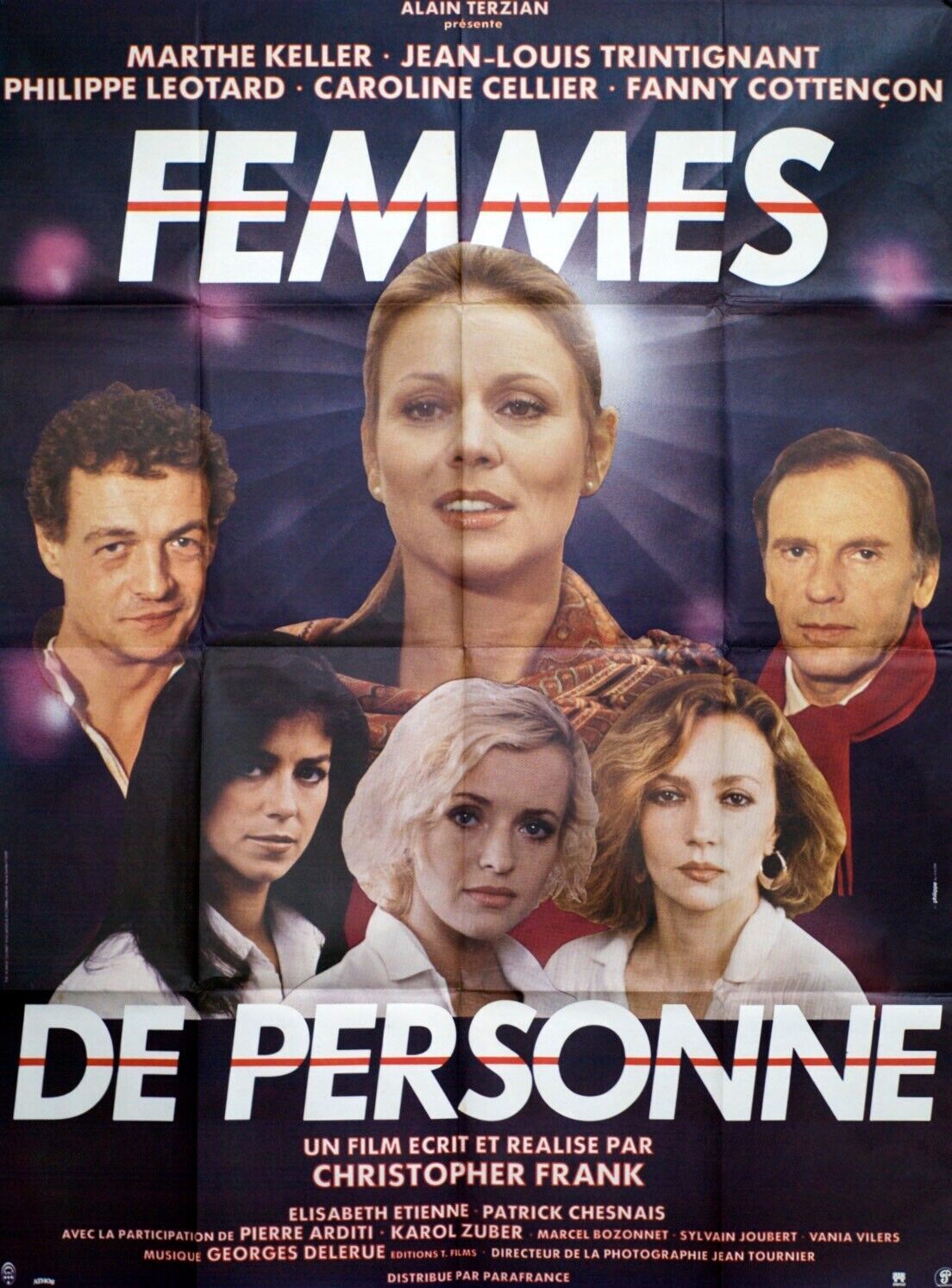 FEMMES DE PERSONNE MOVIE POSTER ORIGINAL 120x160 MARTHE KELLER