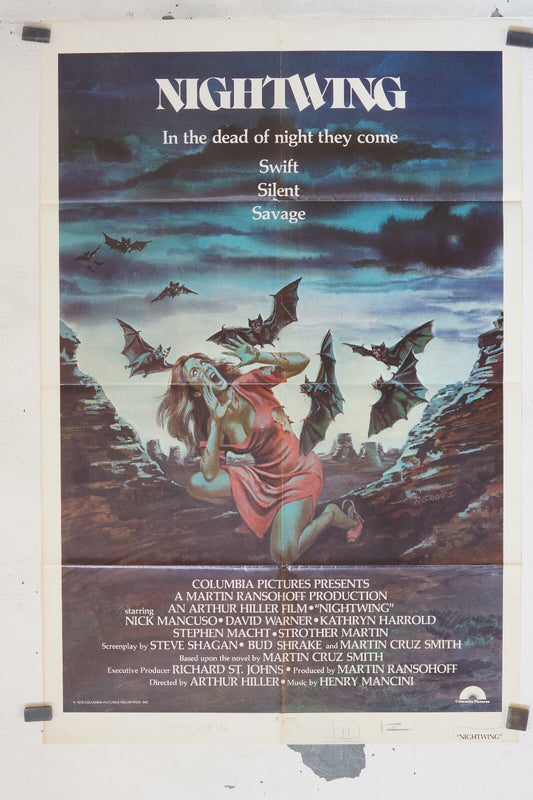 NIGHTWING MOVIE ORIGINAL POSTER (69x103), Arthur Hiller 