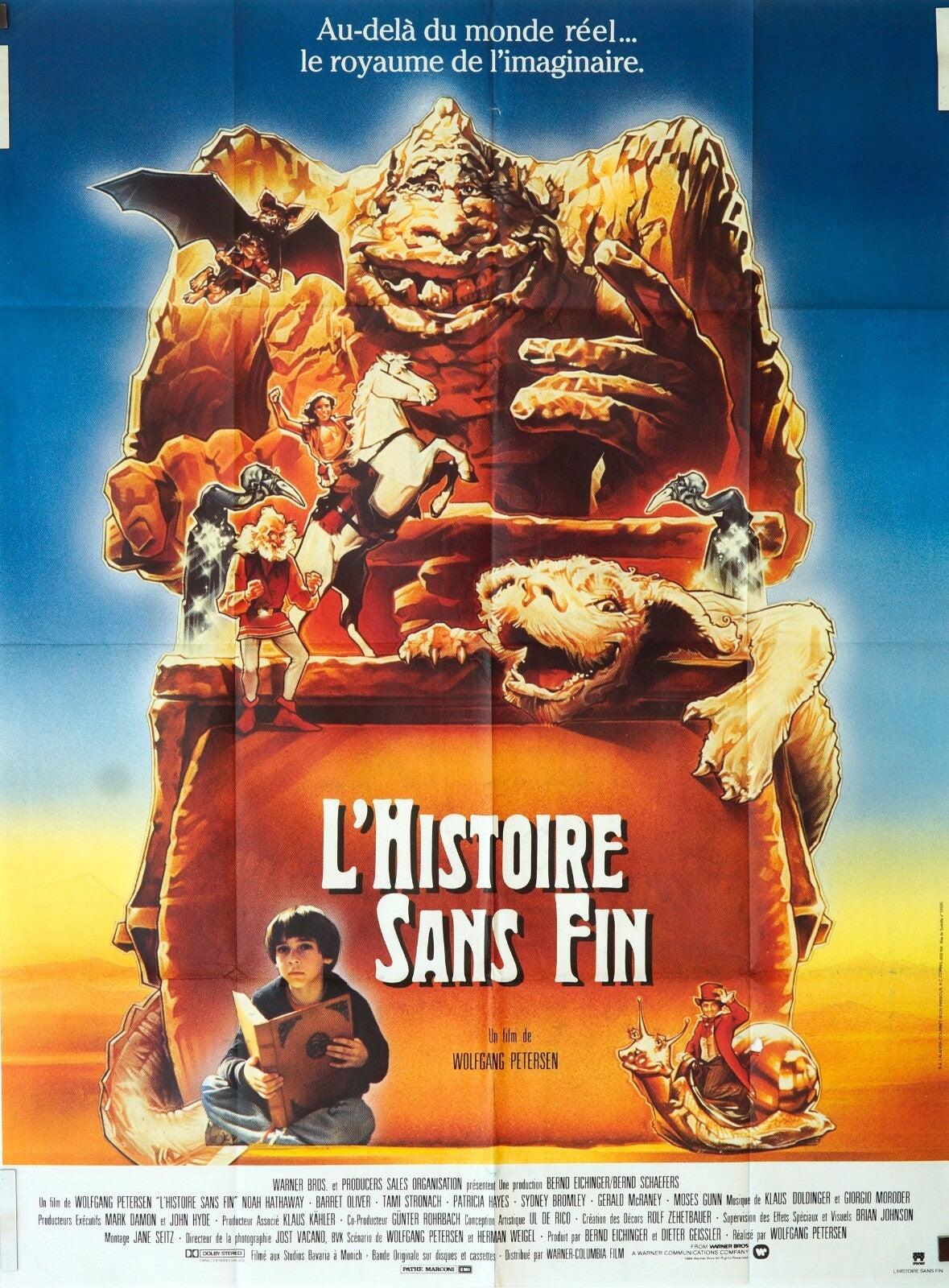 L’HISTOIRE SANS FIN MOVIE POSTER ORIGINAL 120x160 WOLFGAGNG PETERSEN