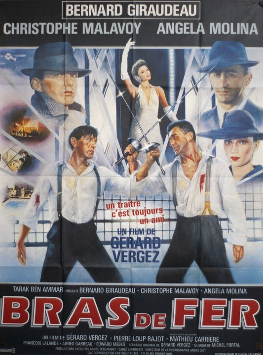 BRAS DE FERMOVIE POSTER ORIGINAL (120X160) TAREK BEN AMMAR