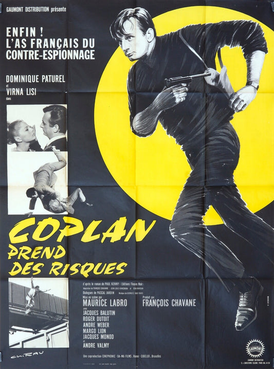 COPLAN PREN DES RISQUES movie poster original (120x160) DOMINIQUE PATRUREL