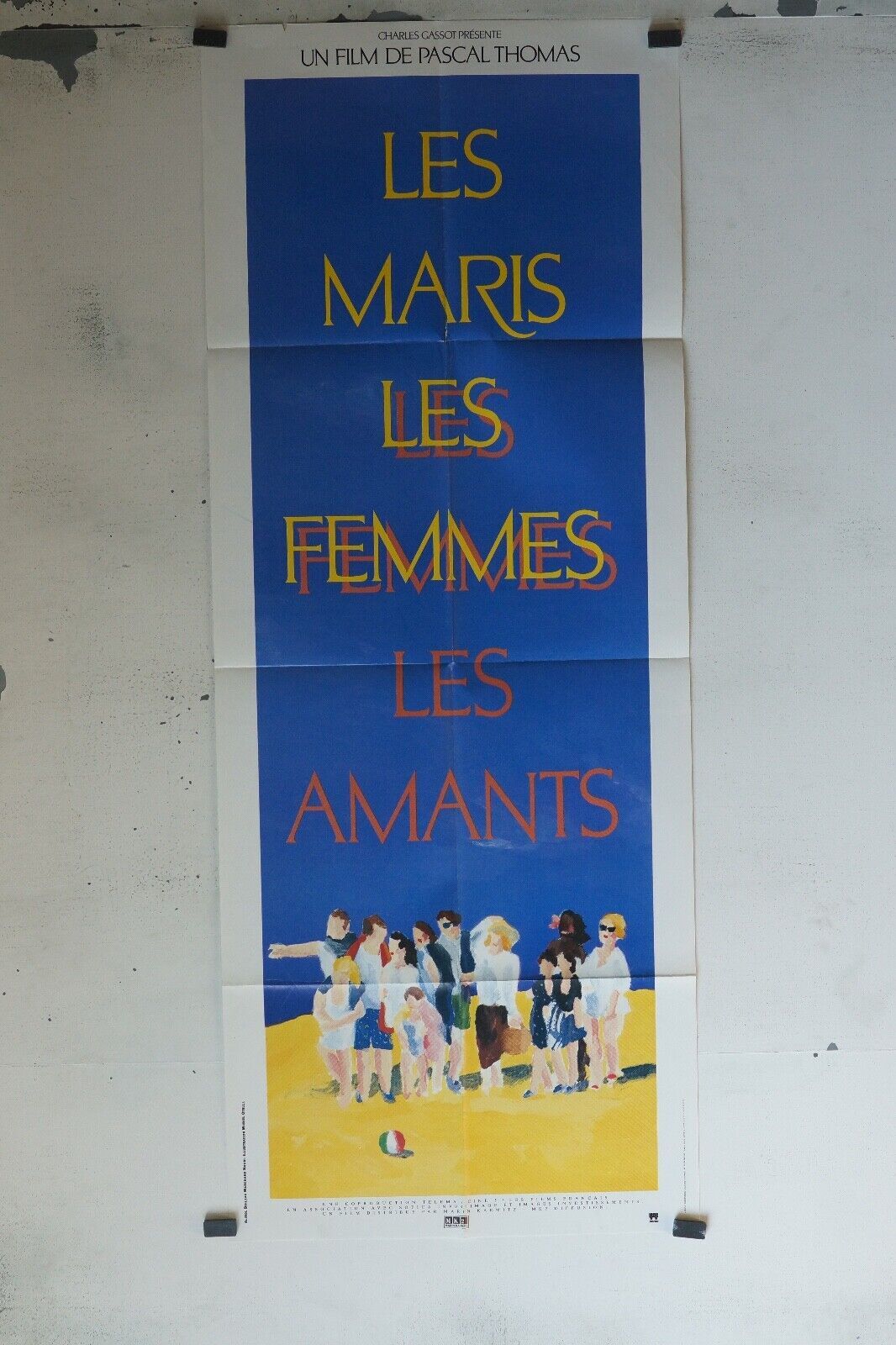 LE MARI, LES FEMMES, LES AMANTS ORIGINAL (60x160)