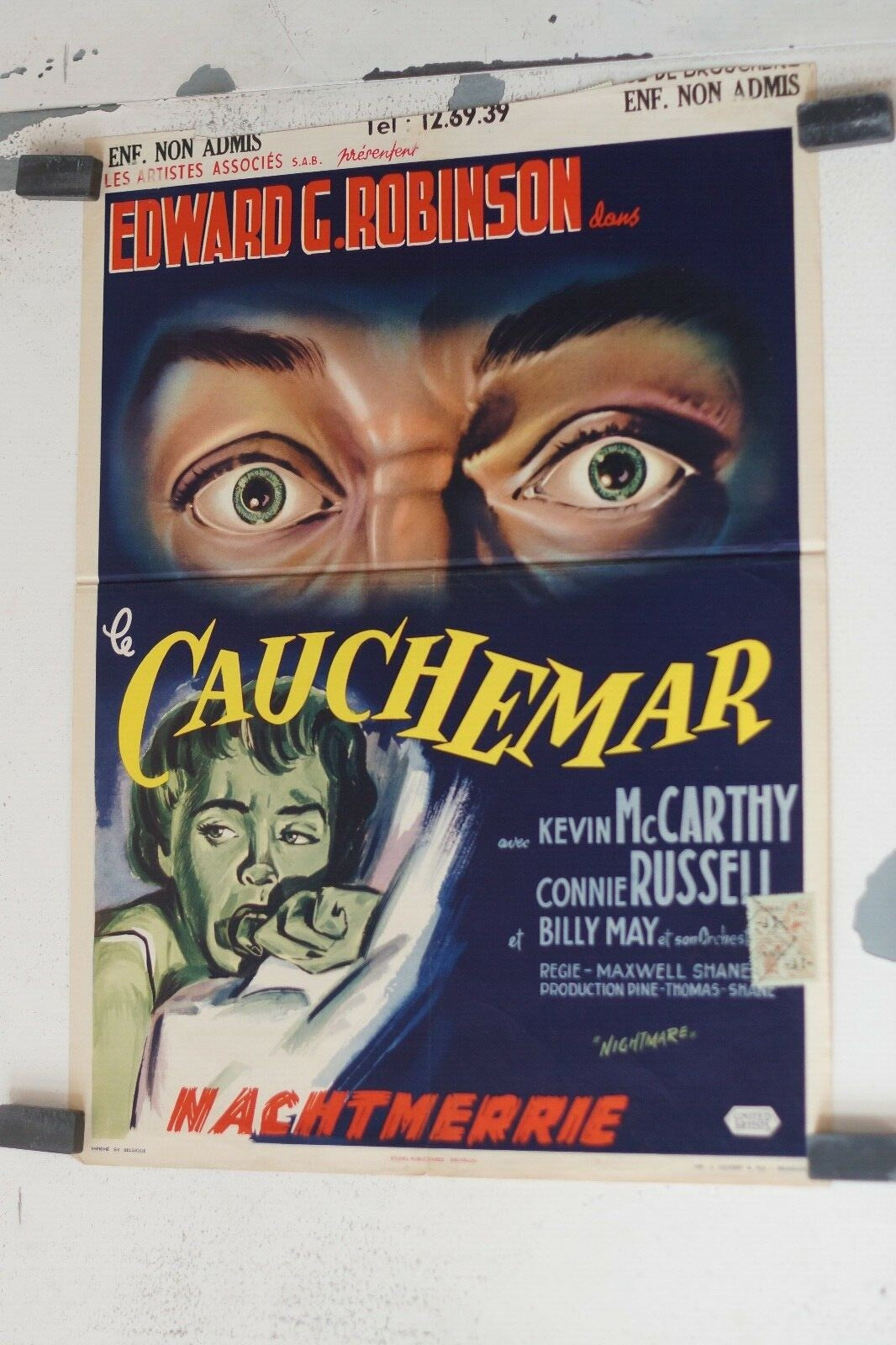 CAUCHEMAR (LE) ORIGINAL (Belgium Version) 30x55 Nightmare 
