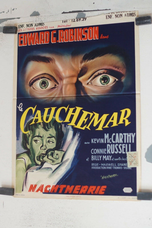 CAUCHEMAR (LE) ORIGINAL (Belgium Version) 30x55 Nightmare 