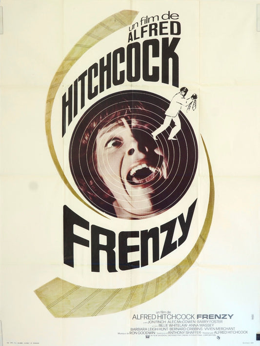 FRENZY ALFRED HITCHCOCK MOVIE POSTER ORIGINAL 120x160