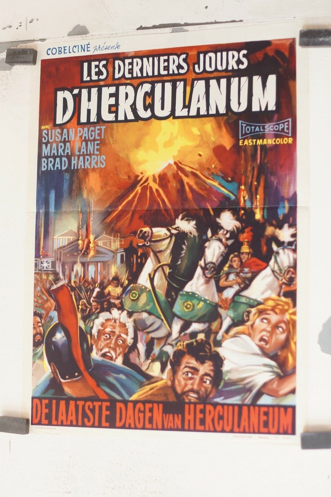 DERNIERS JOURS D’HERCULANUM (LES) (Belgium Version) 30x55 