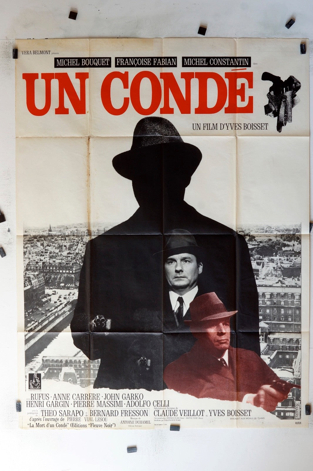 UN CONDÉ MICHEL BOUQUET ORIGINAL MOVIE POSTER 120x160