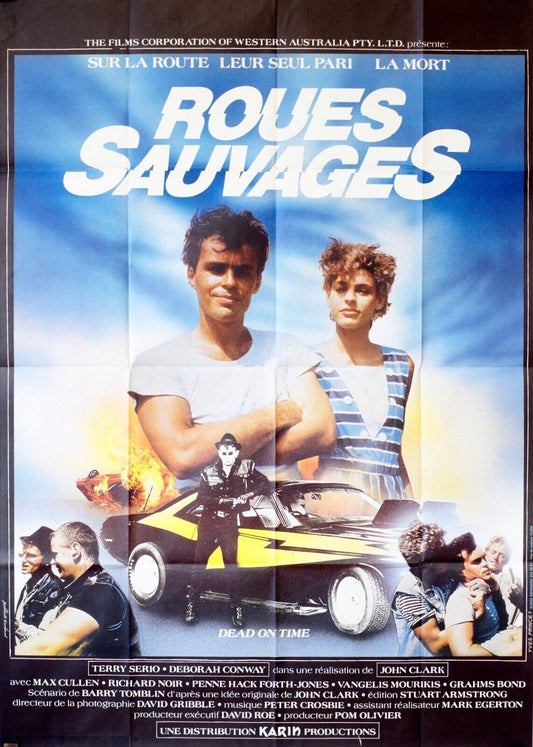 ROUES SAUVAGES MOVIE POSTER ORIGINAL (120X160)  MAX CULLEN