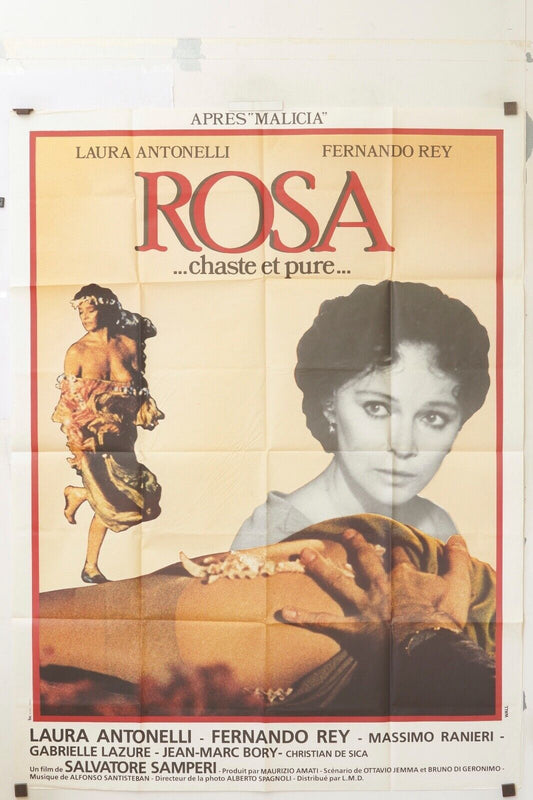 ROSA,…CHASTE ET PURE ORIGINAL MOVIE POSTER 120x160 ANTONIO SABATO