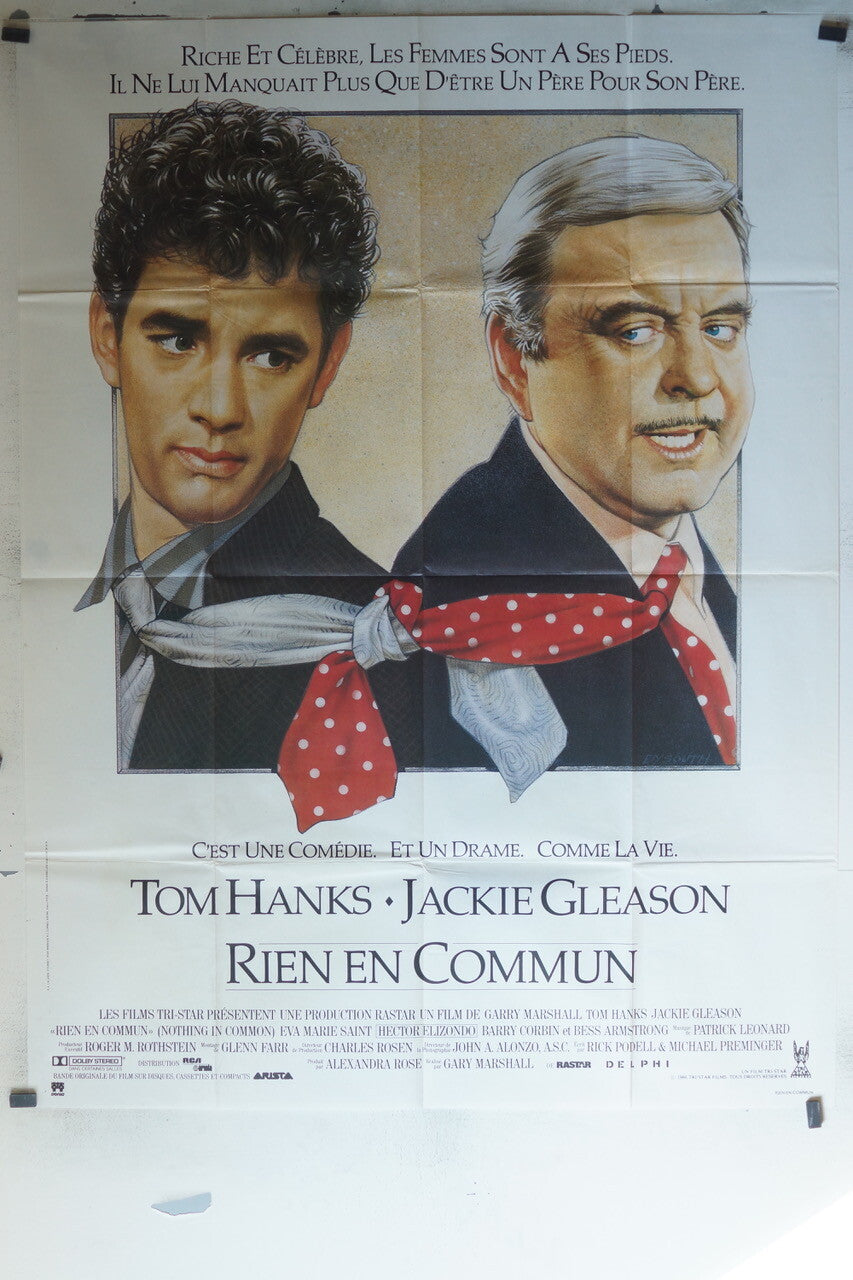 RIEN EN COMMUN ORIGINAL MOVIE POSTER 120x160 Tom Hanks , Jackie Gleason 