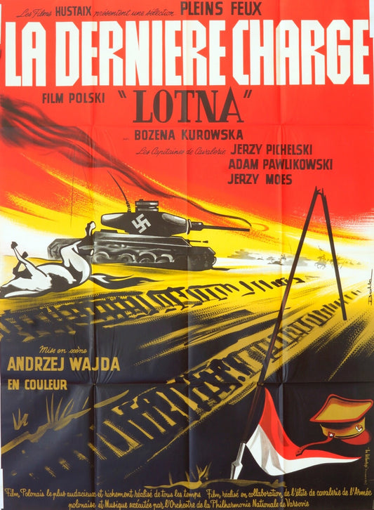 LA DERNIERE CHARGE « LOTNA » ORIGINAL MOVIE POSTER 120x160 Bozena Kurowska
