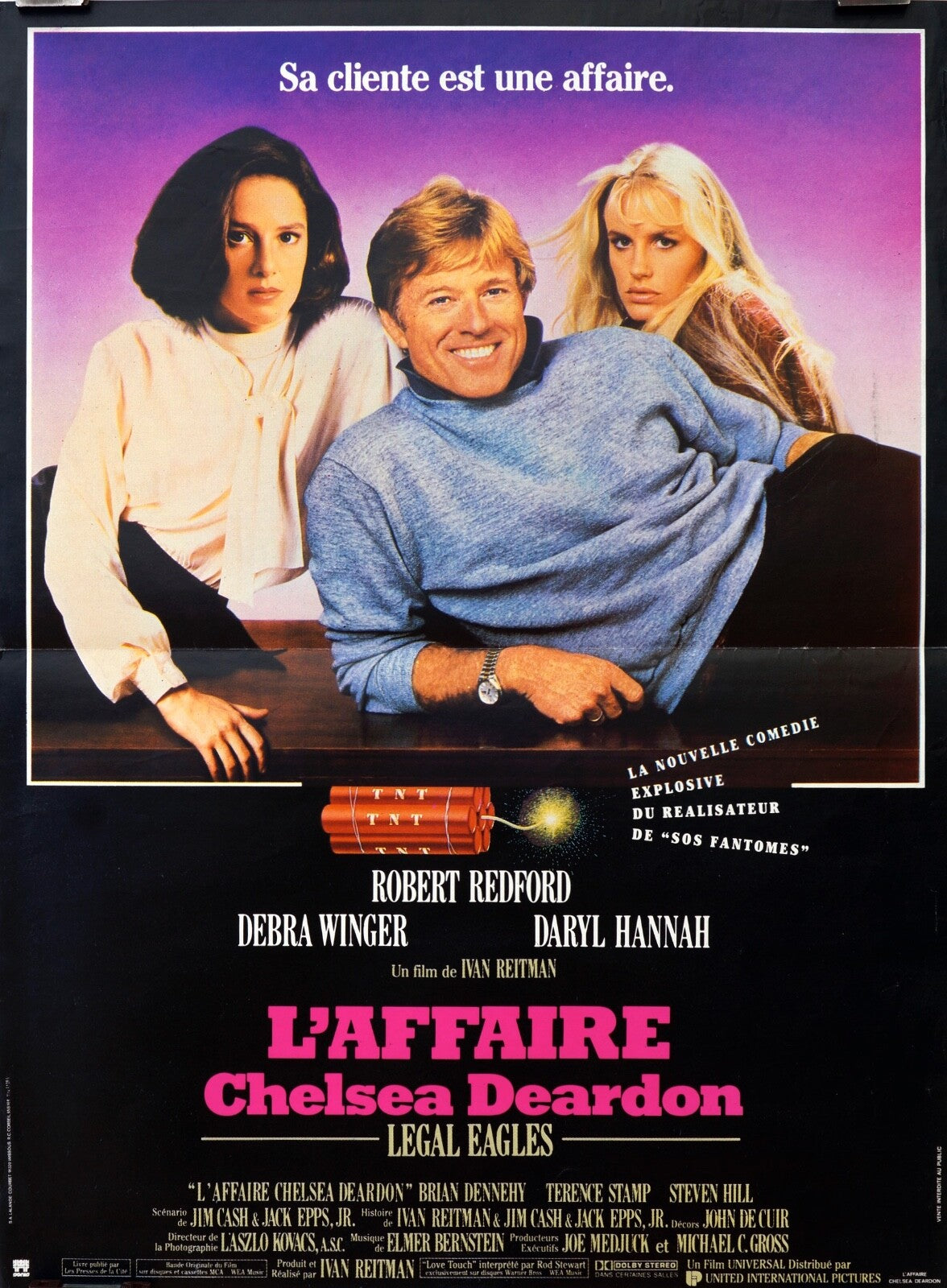 AFFAIRE CHELSEA DEARDON (L’) (French Version) ORIGINAL 40x60 Legal Eagles