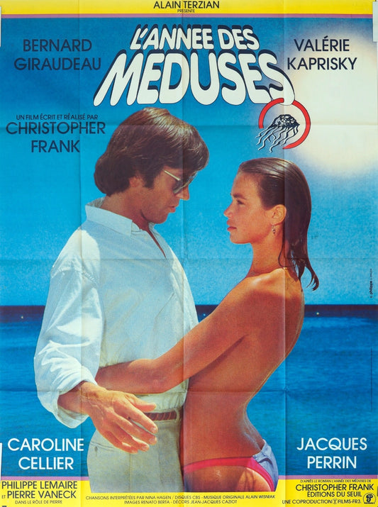 L’ANNÉE DES MÉDUSES  VALÉRIE KAPRISKY MOVIE POSTER ORIGINAL 120x160