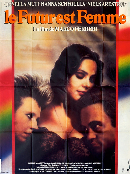 LE FUTUR EST FEMME  ORNELLA MUTI 120X160 MOVIE POSTER ORIGINAL 120x160