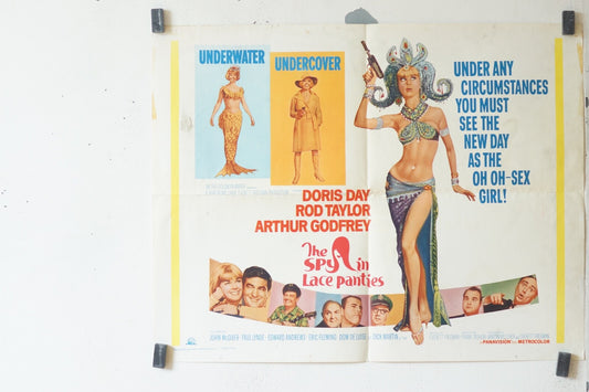 THE SPY IN LACE PANTIES (The Glass Bottom Boat) 56x71 Rod TAYLOR, Arthur GODFREY