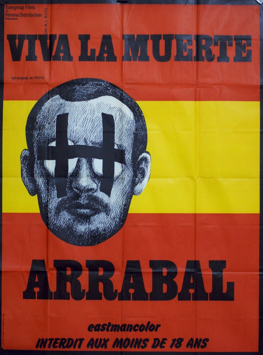VIVA LA MUERTE ARRABEL MOVIE POSTER ORIGINAL 120x160