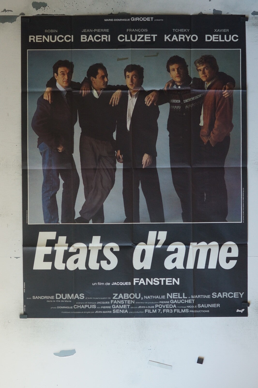 ETATS D’AME MOVIE POSTER ORIGINAL 120x160 ROBIN RENUCCI