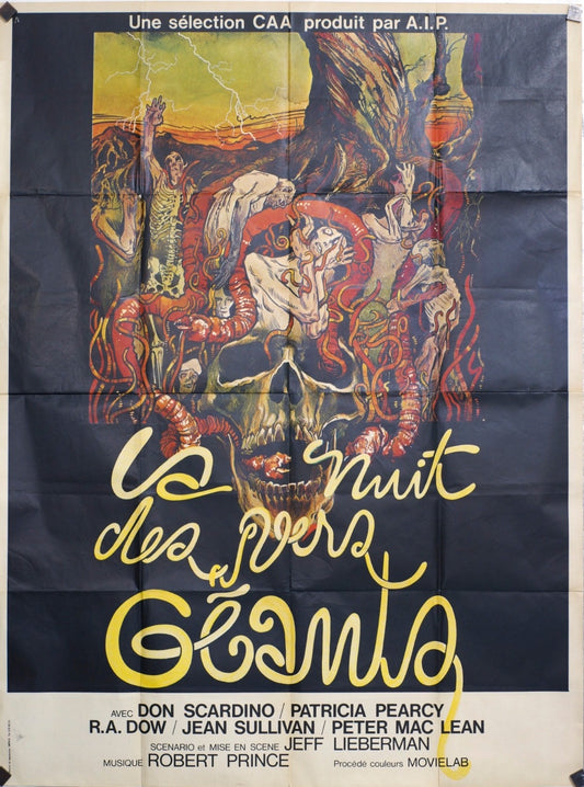 LA NUIT DES GÉANTS DON SCARDINO MOVIE POSTER ORIGINAL 120x160