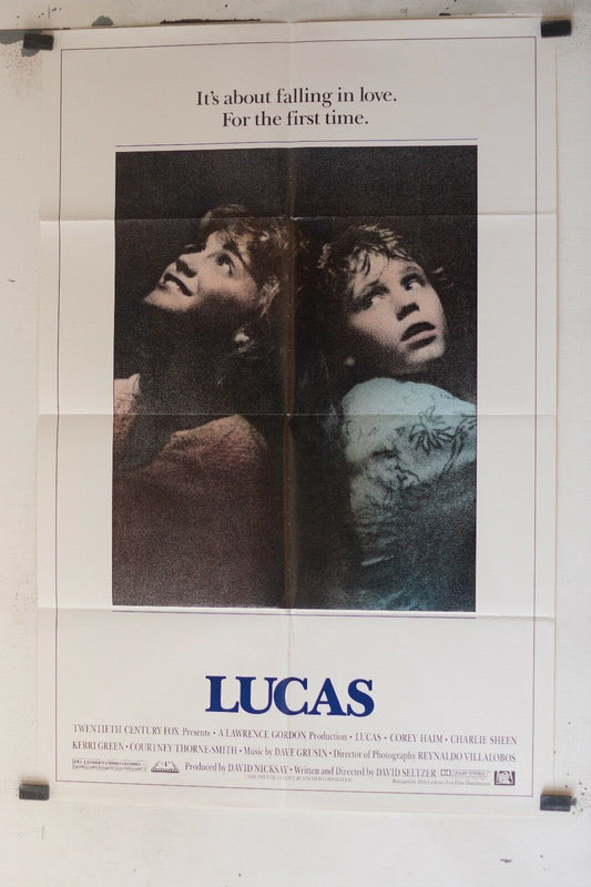 LUCAS movie poster ORIGINAL (69x103), David Seltzer, Corey Haim 