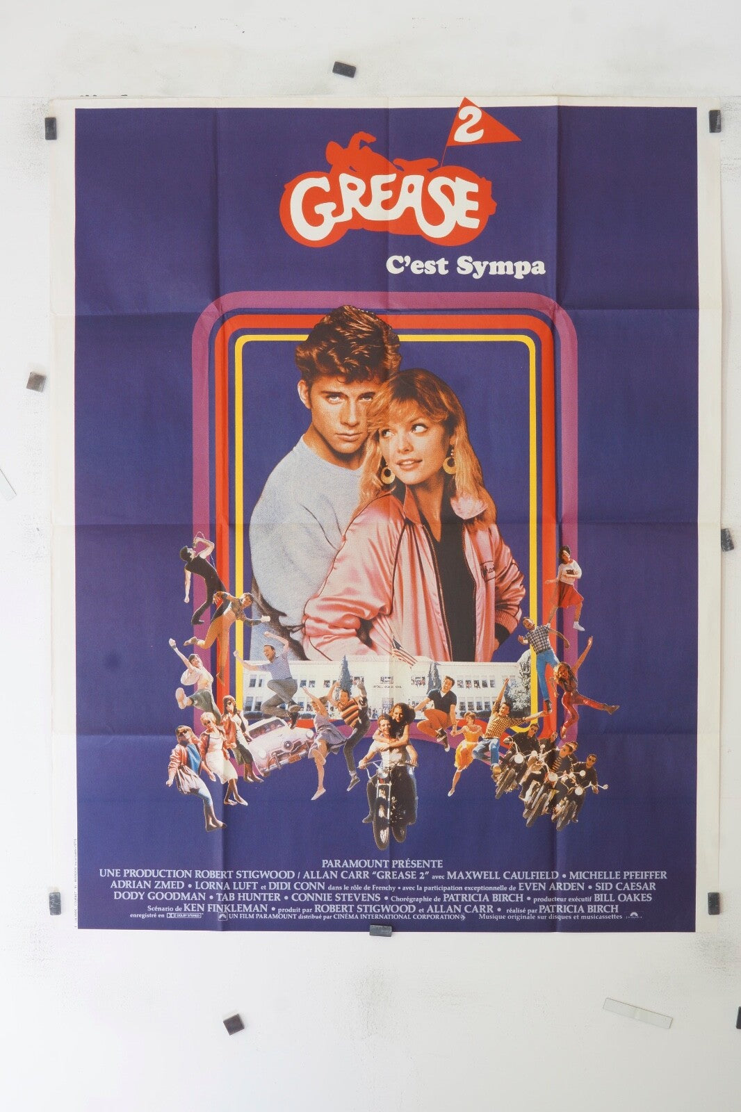 GREASE MAXWELL CAULFIELD MOVIE POSTER ORIGINAL 120x160