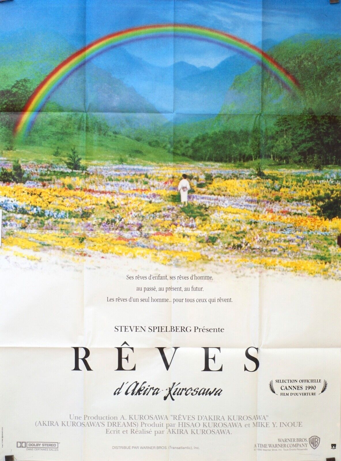 RÊVES POSTER ORIGINAL 120x160 STEVEN SPIELBERG