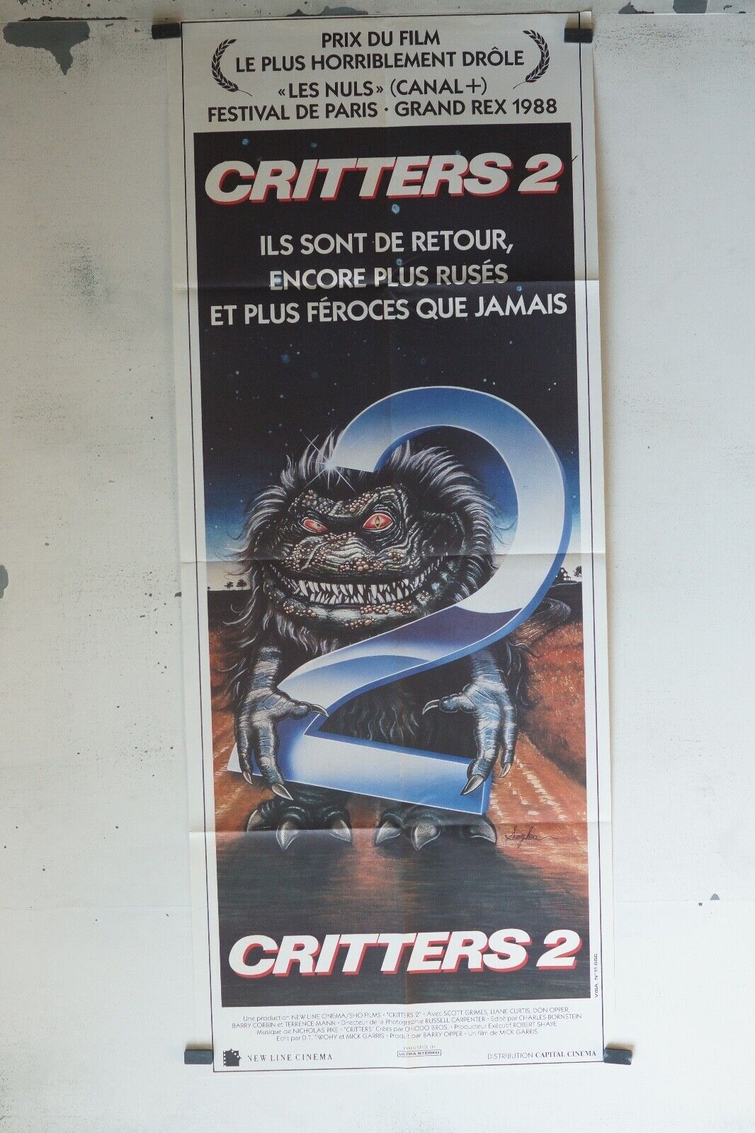 CRITTERS 2 ORIGINAL (60x160)