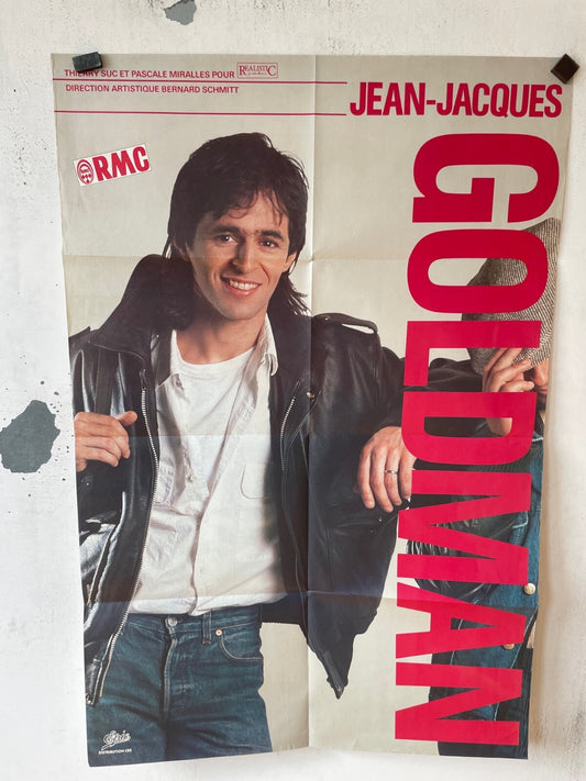 JEAN-JACQUES GLODMAN AFFICHE MUSIQUE MOVIE POSTER ORIGINAL (60X80)