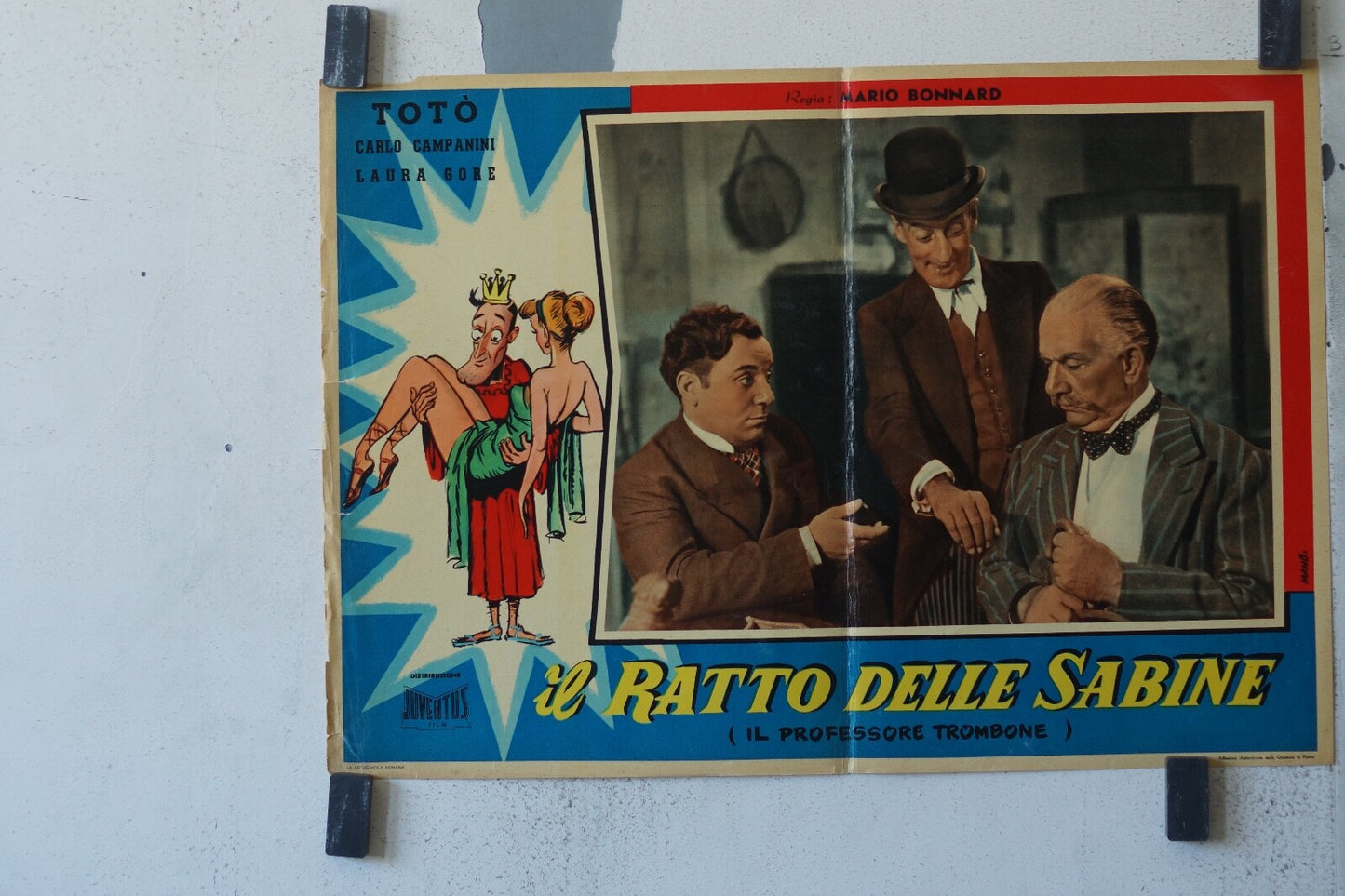 IL RATTO DELLE SABINE ORIGINAL MOVIE POSTER 36x55 Mario Amendola 