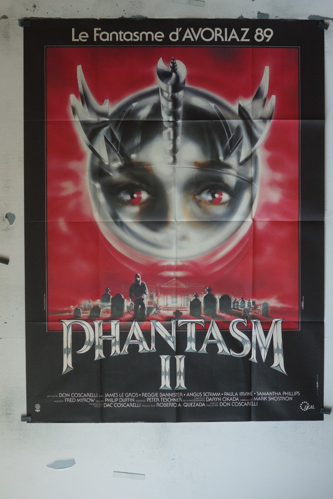 PHANTASM II POSTER ORIGINAL 120x160 JAMES LE GROS