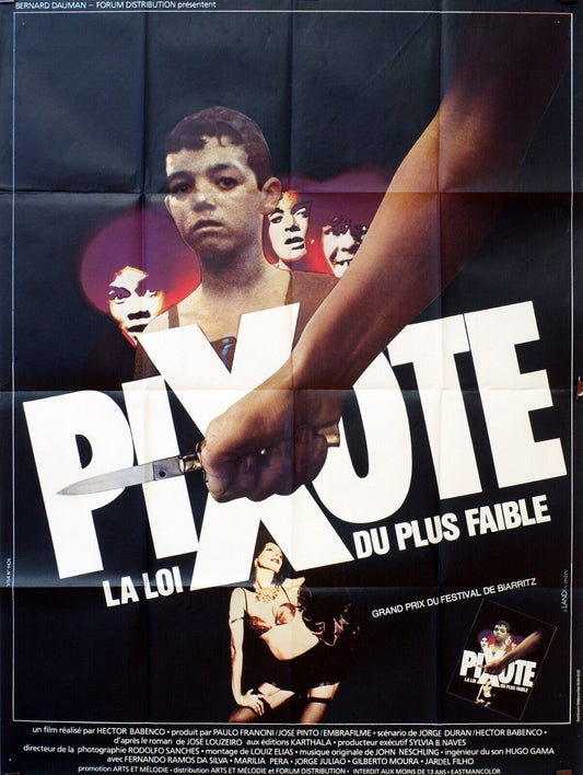 PIXOTE MOVIE POSTER ORIGINAL 120x160 ROGER COGGID