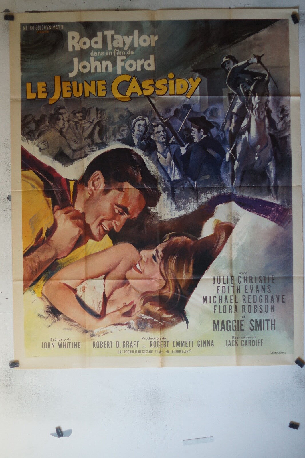 JEUNE CASSIDY (LE) MOVIE POSTER ORIGINAL120x160 Rod Taylor, Maggie Smith