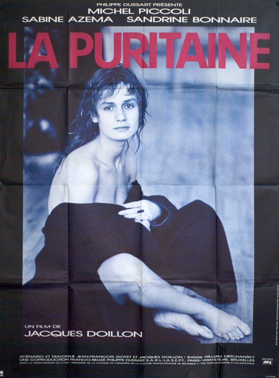 LA PURITAINE MOVIE POSTER ORIGINAL 120x160 ELIZABETH BERRIDGE