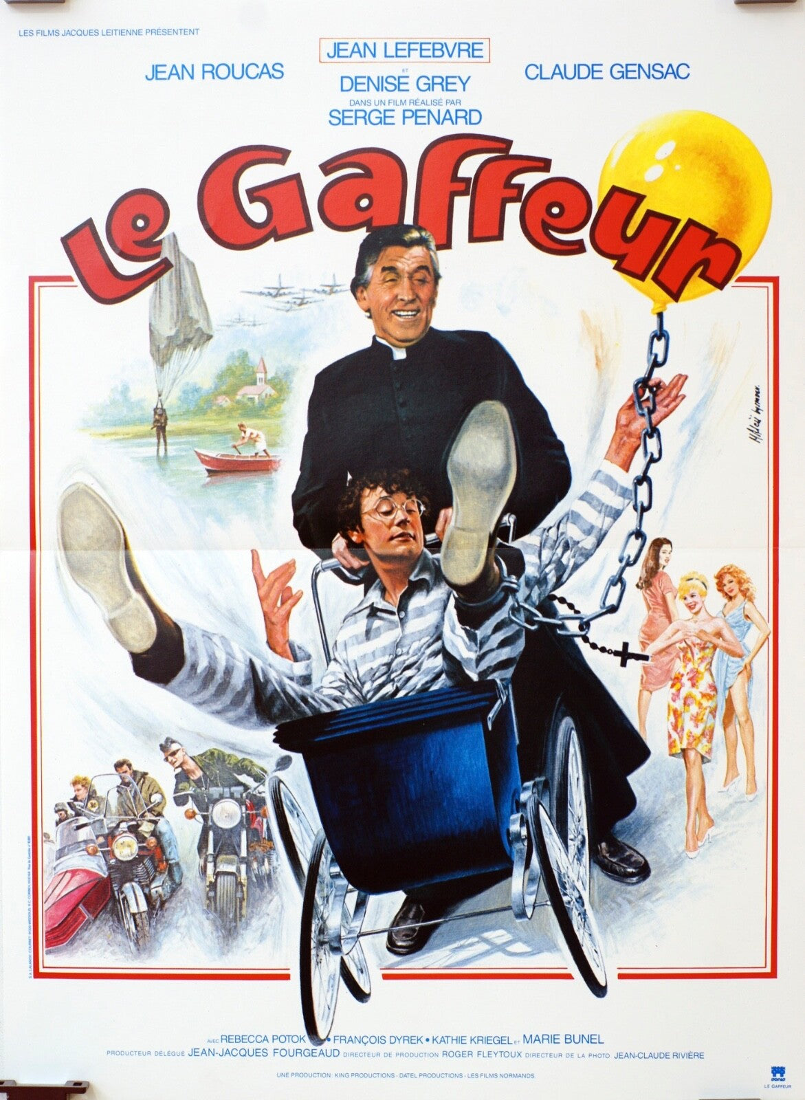 LE GAFFEUR (French Version) ORIGINAL 40x60