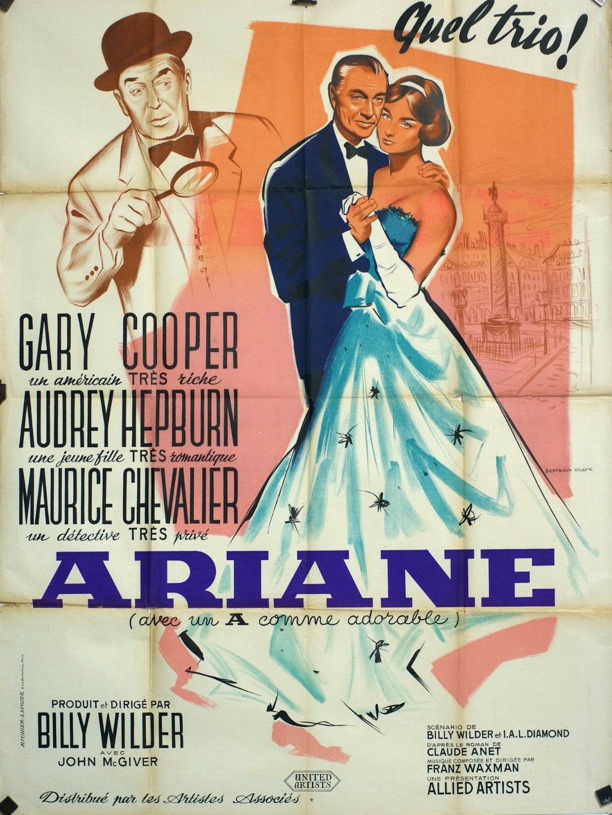 ARIANE GARY COOPER MOVIE POSTER ORIGINAL 120x160