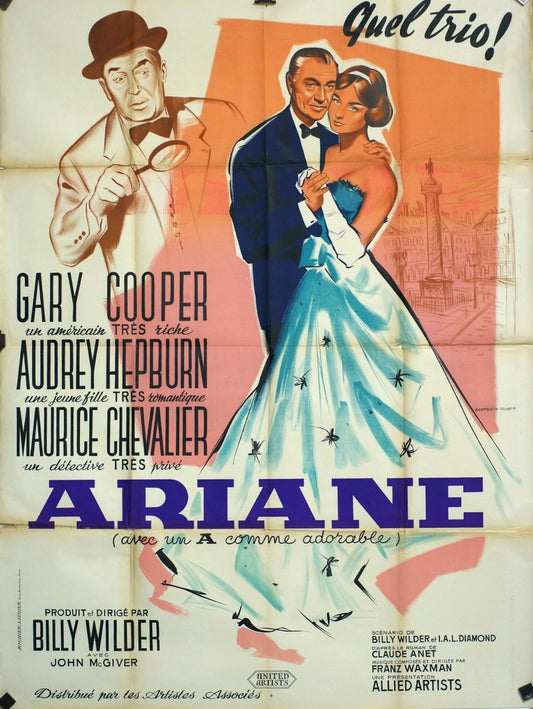 ARIANE GARY COOPER MOVIE POSTER ORIGINAL 120x160