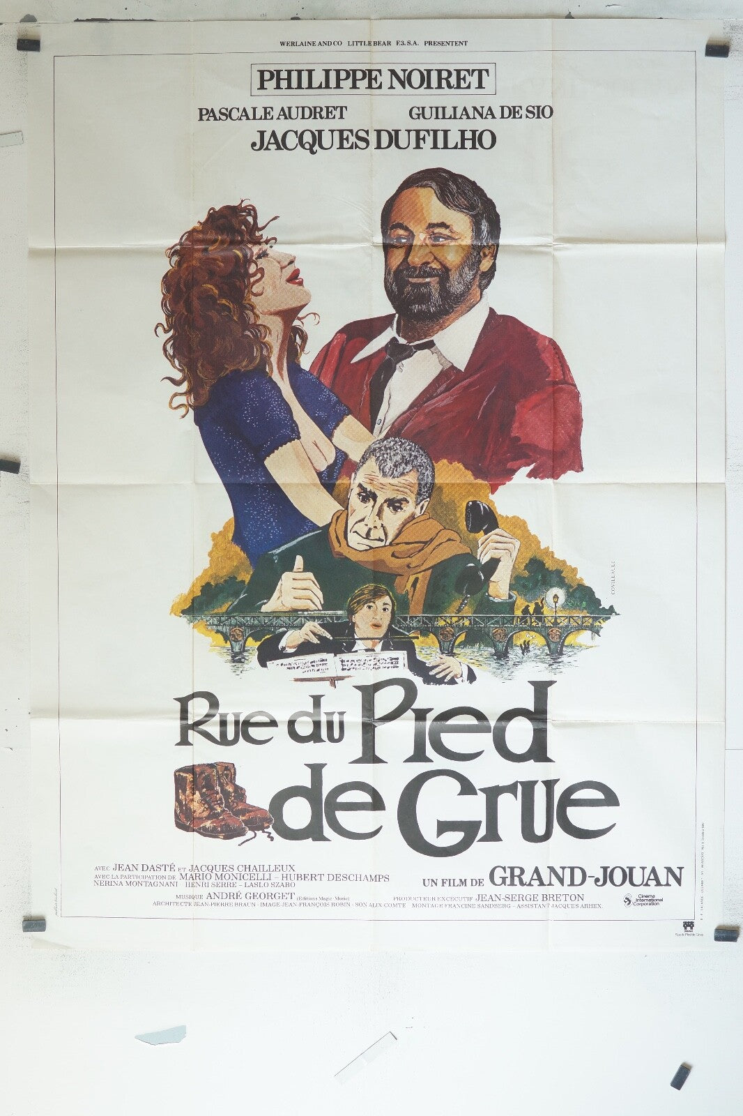 RUE DU PIED DE GRUE ORIGINAL 120x160