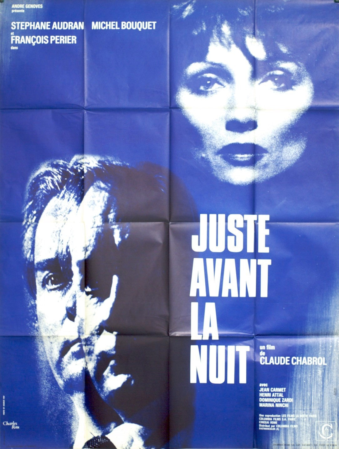JUSTE AVANT LA NUIT  FRANCO ZEFFIRELLI  POSTER ORIGINAL 120x160