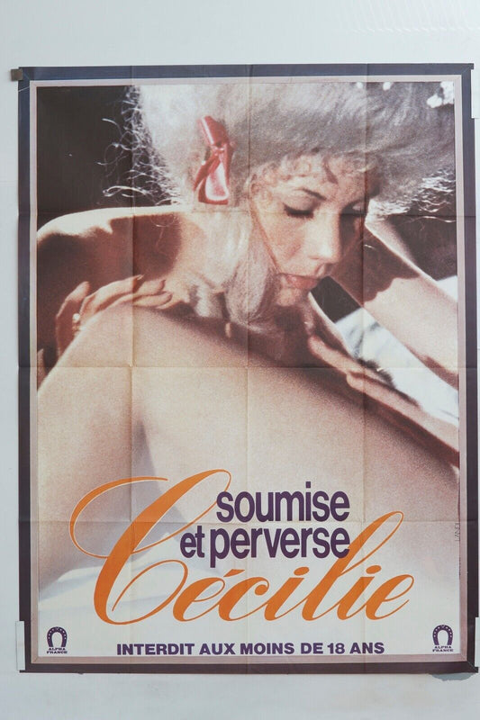 CÉCILIE “SOUMISE ET PERVERSE” MOVIE POSTER ORIGINAL 120x160