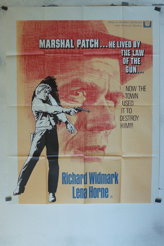 MARSHALL PATCH…HE LIVED BY THE LAW OF THE GUN… MOVIE POSTER original (69x103)