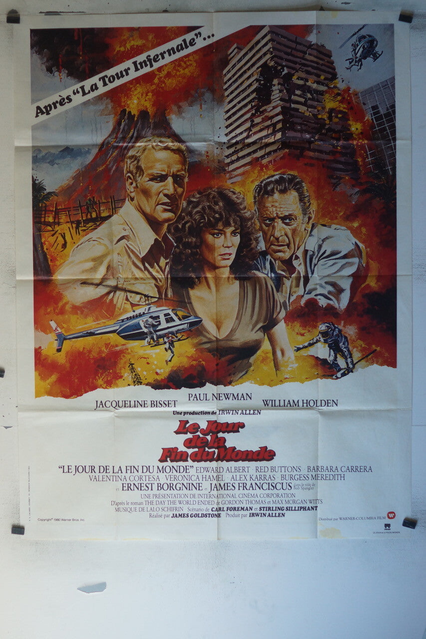  JOUR DE LA FIN DU MONDE (LE) MOVIE POSTER ORIGINAL 120x160 Paul newman 