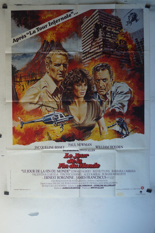  JOUR DE LA FIN DU MONDE (LE) MOVIE POSTER ORIGINAL 120x160 Paul newman 